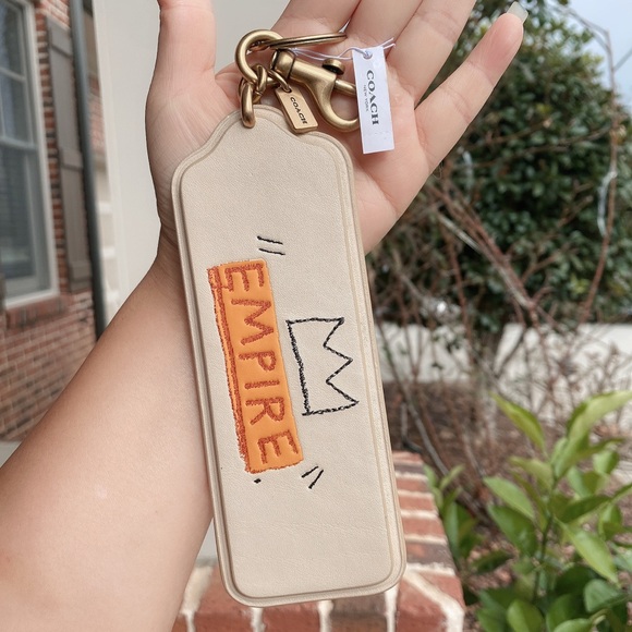 NWT Coach X Jean Michel Basquiat Bag Charm 6998 - Picture 1 of 9